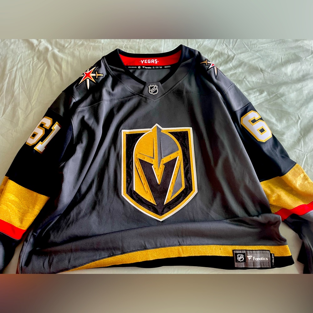 Golden Knights Stone Hockey Jersey